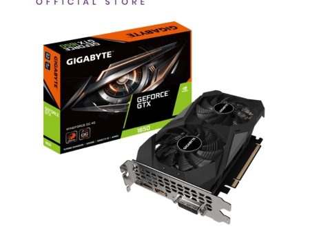 Gigabyte GV-N1656WF2OC-4GD GeForce® GTX 1650 D6 WINDFORCE OC 4G GDDR6 128bit Graphics Card Online now