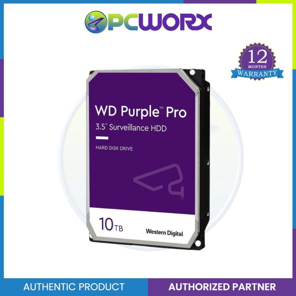 Western Digital WD101PURP 10TB Purple Pro Sata 7200RPM 256MB HDD Cheap