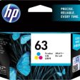 HP 63 Ink Cartridge color Online Sale