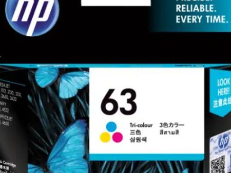 HP 63 Ink Cartridge color Online Sale