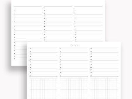 Y113 | Quarterly Overview, Horizontal Layout For Discount