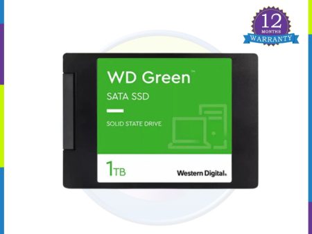 Western Digital WDS100T3G0A-00BJG0  1TB 2.5  SATAIII  Solid State Drive For Discount