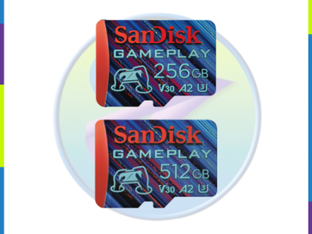 SanDisk SDSQXAV-256G   512G-GN6XN GamePlay microSDXC 256 512GB V30 U3 C10 A2 190MB s R 130M Supply