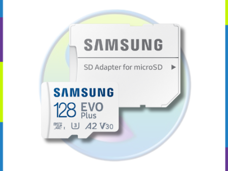 Samsung MB-MC128KA APC 128GB Micro SD Evo Plus C10 w  Adapter Supply