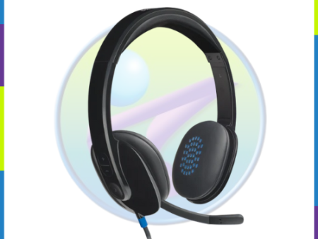 Logitech H540 Stereo Headset USB Online Sale