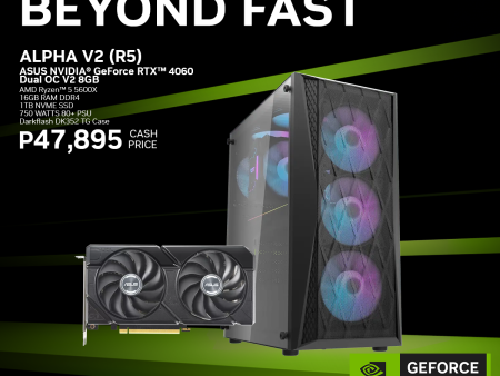 Asus NVIDIA® GeForce RTX™ 4060 Dual OC V2 8GB GDDR6 - ALPHA V2 Online now