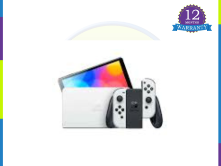 Nintendo Switch HEG-S-KAAAA-PXT OLED With White Joy Controller on Sale