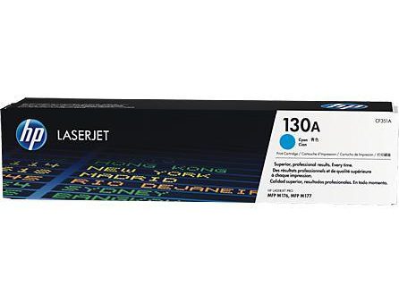 HP 130A cyan toner cartridge CF351A Online now