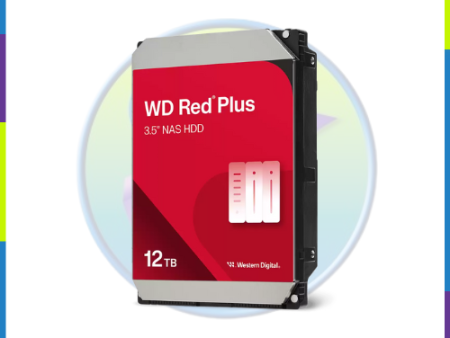 Western Digital WD120EFBX 12TB RED PLUS 3.5  7200RPM Sata 6.0Gb s HDD For Discount