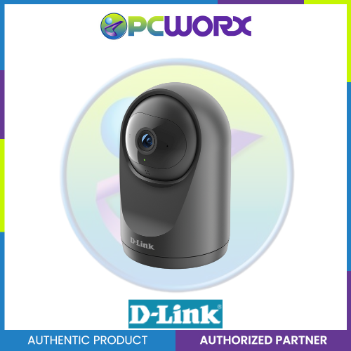 D-Link DCS-6500LH Compact Full HD Pan & Tilt Wi-Fi Camera Full HD 1080P 360 Blk For Sale